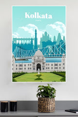Kolkata Bridge Poster | CIty Posters