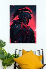 Korean Warrior Poster | Darkness Posters