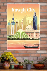 KuwaIt CIty Poster | CIty Posters