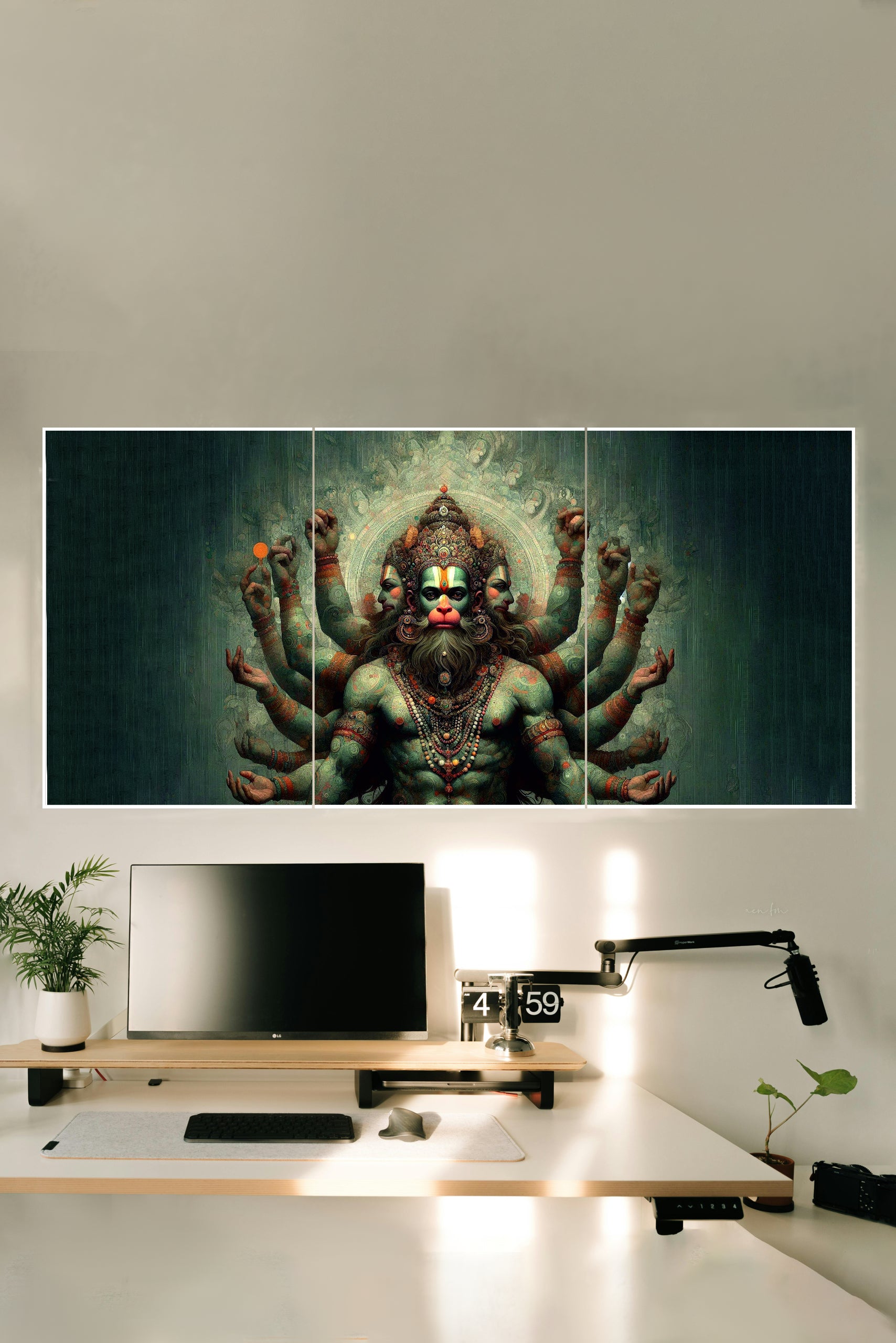 LORD-HANUMAN-Poster-|-3-Split-Poster