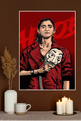 La Casa de Papel Money Heist Nairobi Poster | Web Series Posters