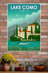 Lake Como Poster | CIty Posters