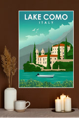 Lake Como Poster | CIty Posters