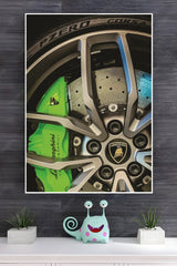 Lamborghini Alloy Wheel Poster | Cars Posters