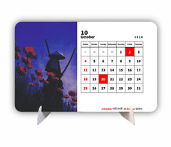 Last Samurai Premium Table Desk Calendar