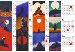 Legend Samurai Premium Table Desk Calendar