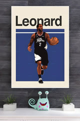 Leonard Poster | Basketball Posters | Sports Posters