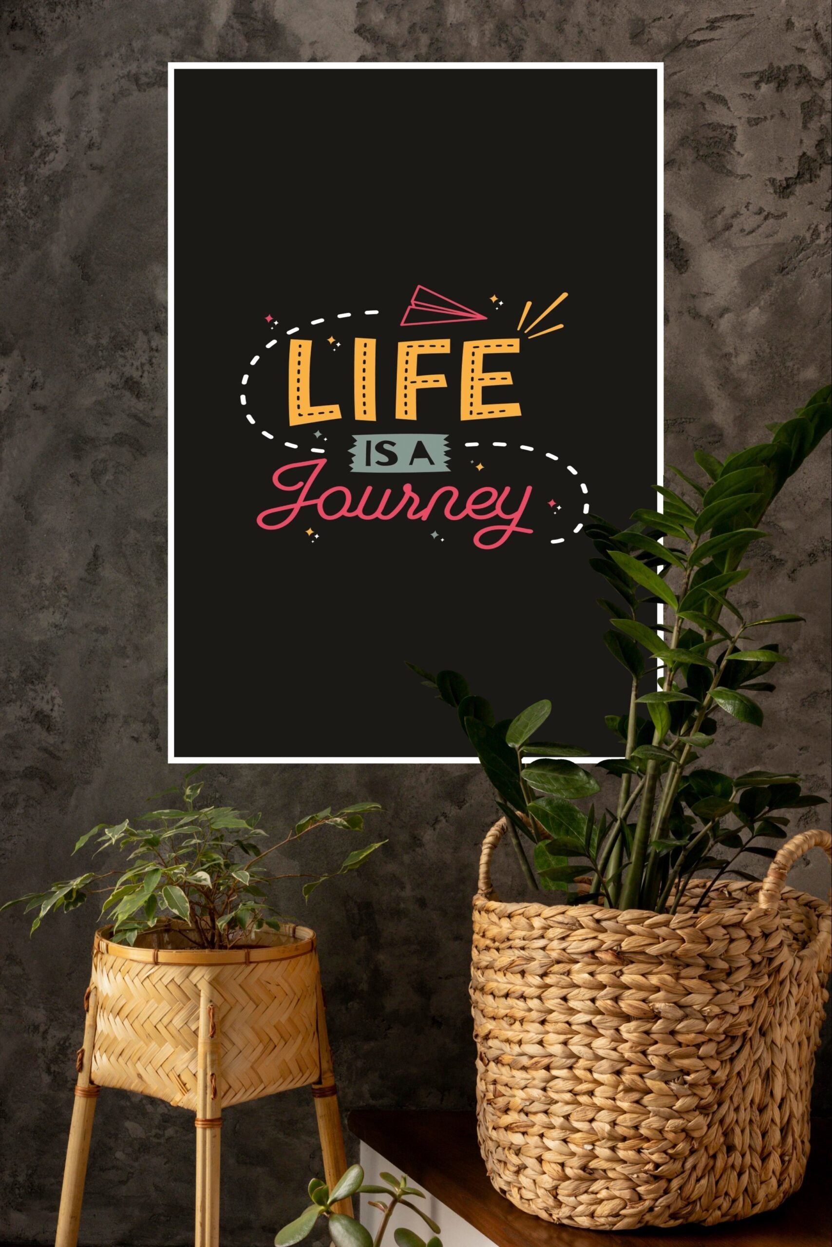 Life is Journey Poster | Gym and Motivational Quotes Posters