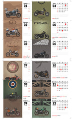 Limitless DREAM BIKE Premium Table Desk Calendar