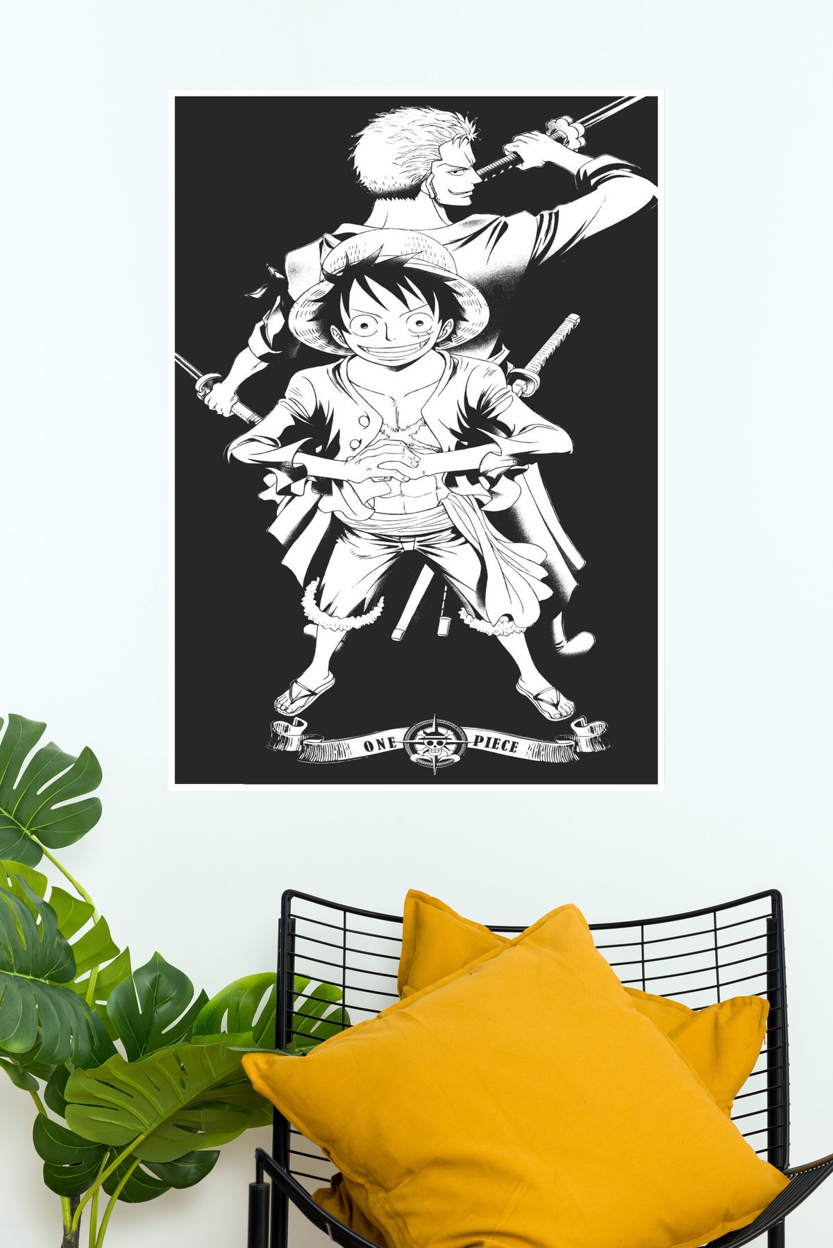 Luffy Zoro One Piece Poster | Anime Posters