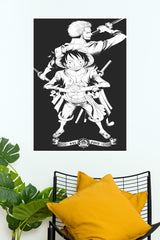 Luffy Zoro One Piece Poster | Anime Posters