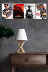 Mission Impossible Hollywood Movie Poster | Combo Wall Poster Set | Pack of 4 Posters