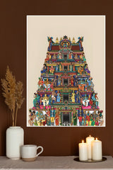MaduraI ameenakshi Temple Poster | CIty Posters