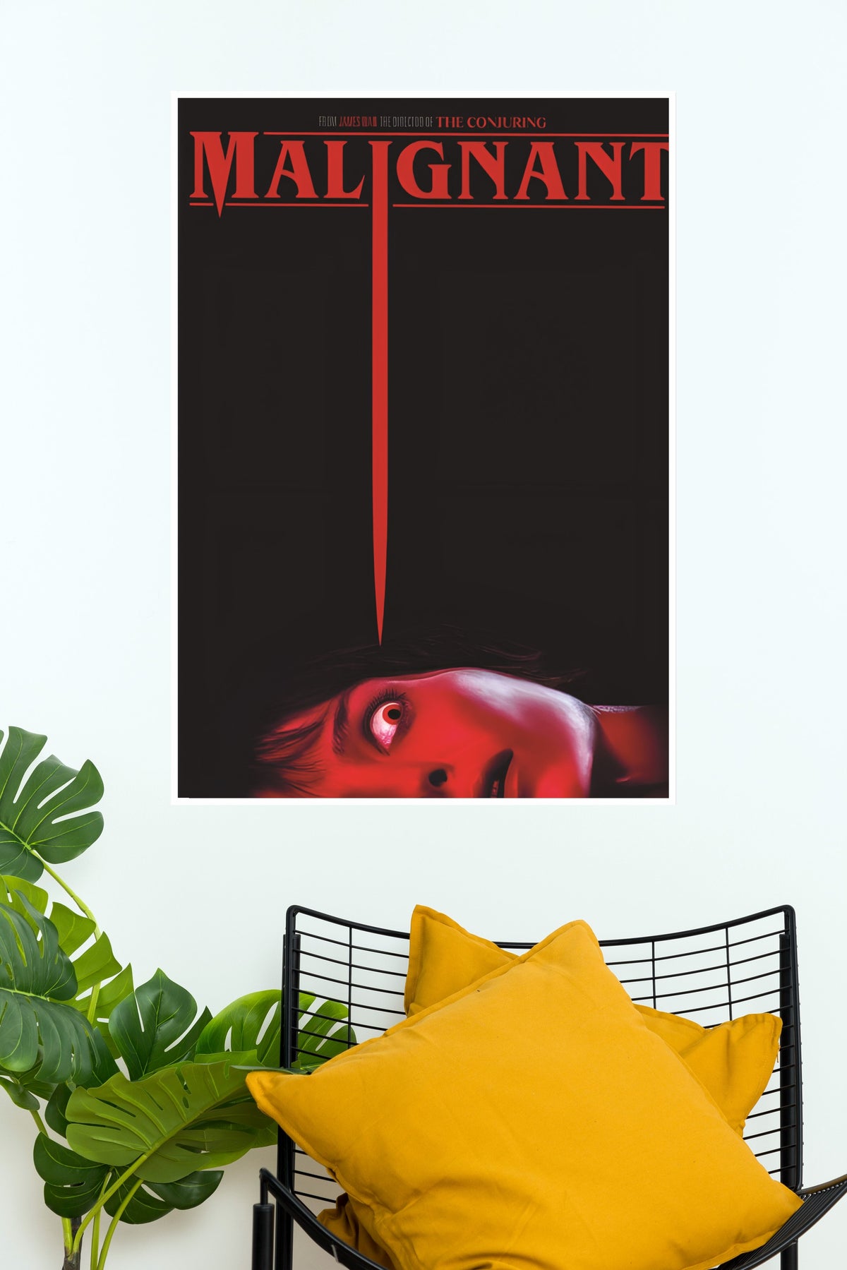 Malignant Poster | Hollywood Movies Posters