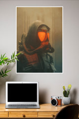 Man in Gas Mask Poster | Darkness Posters