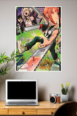 Manga Series Chainsaw Man Poster | Anime Posters