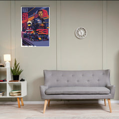 Max Verstappen A3 Poster | formula 1 Posters | Car Posters