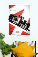 Mclaren Mp44 Poster | formula 1 Posters | Car Posters