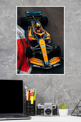 McLaren MCL36 Formula 1 Car Poster | Formula 1 Posters