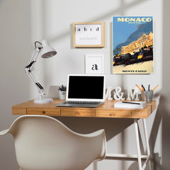 Monaco Poster | formula 1 Posters | Car Posters