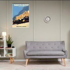 Monaco Poster | formula 1 Posters | Car Posters