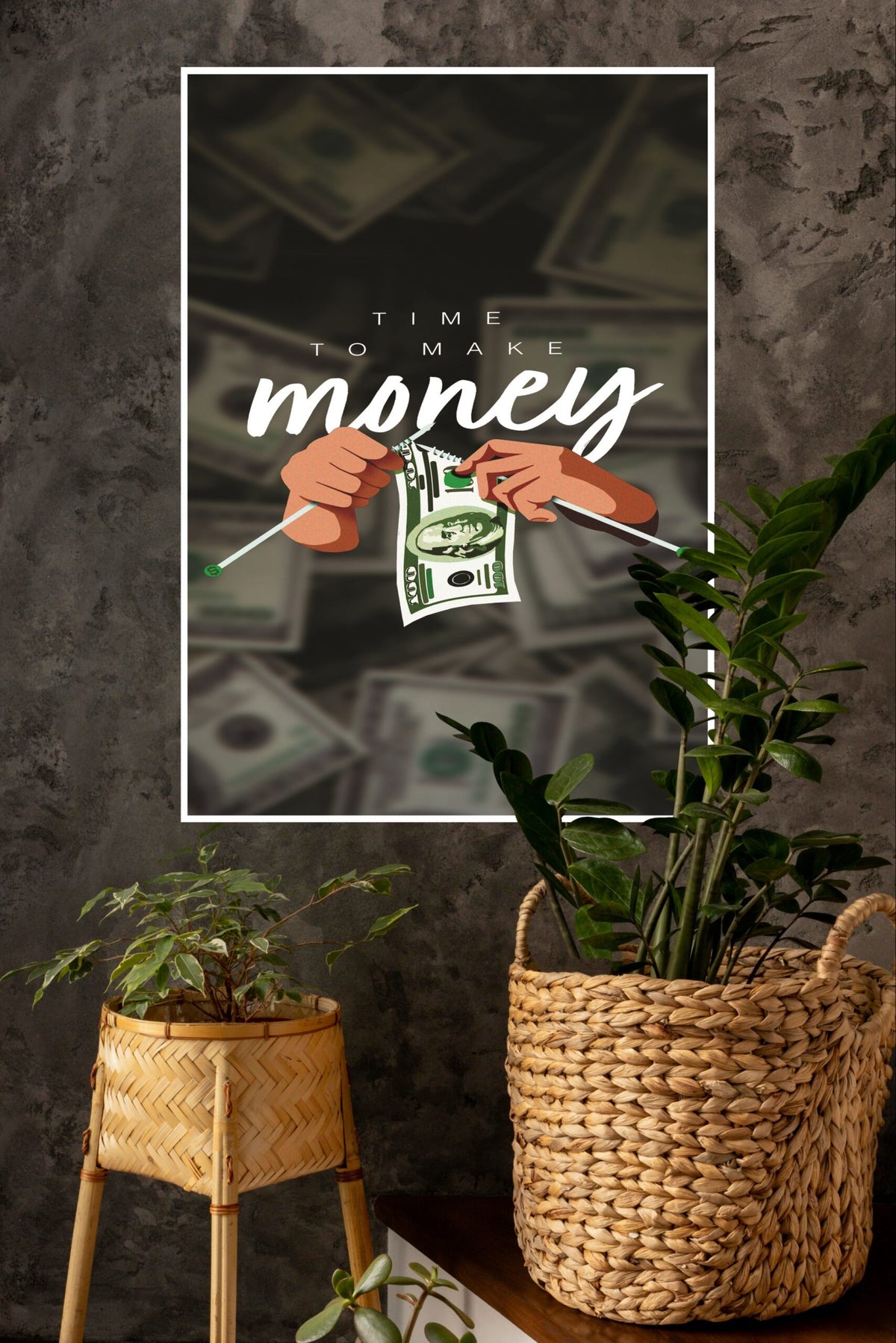 Money Poster | Gym and Motivational Quotes Posters