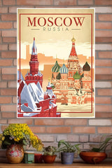 Moscow Poster | CIty Posters