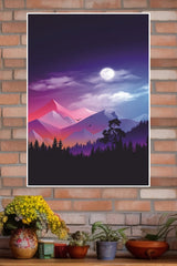 Mountain Cartoon Photos Poster | CIty Posters