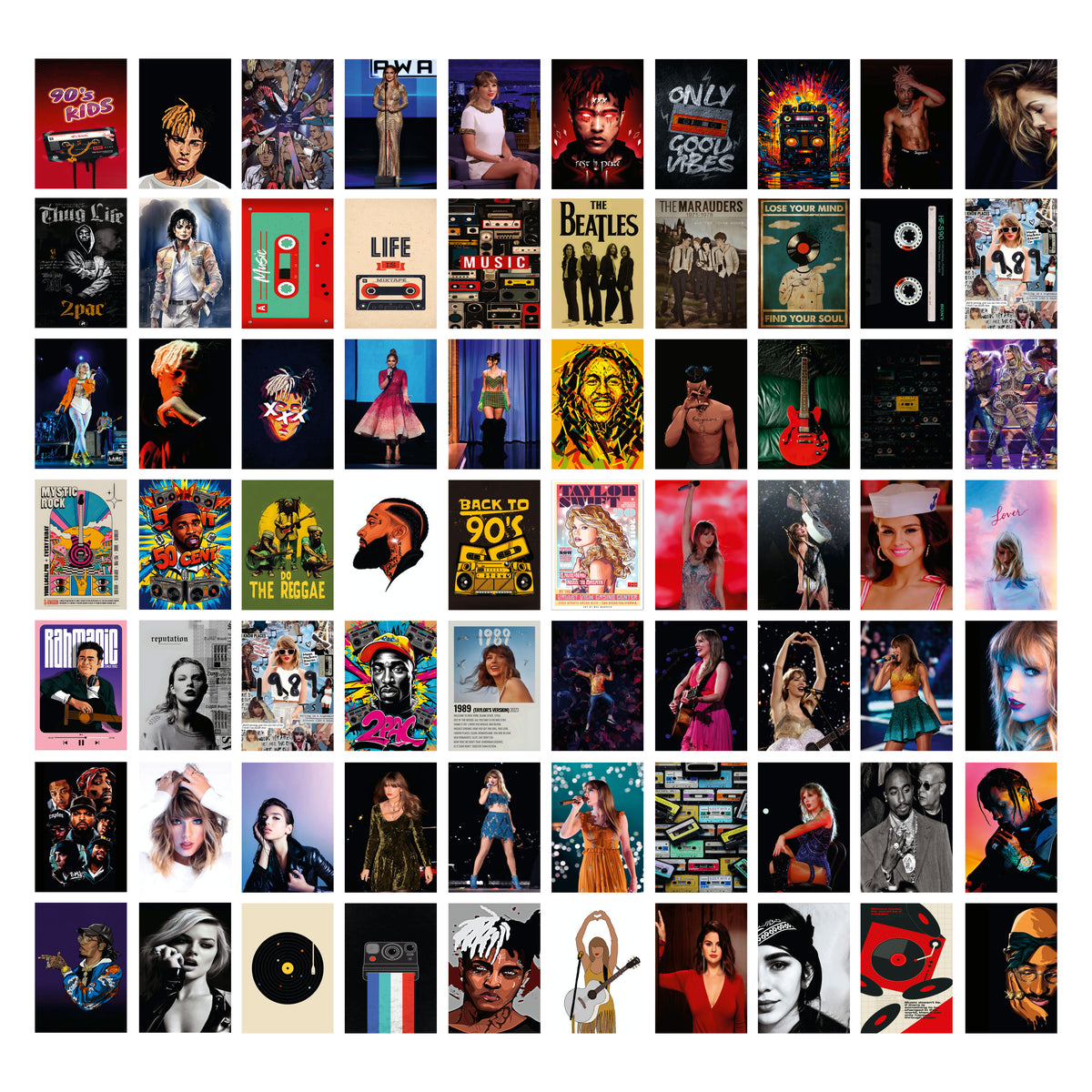 Hollywood Singer | Super 60 Posters Set