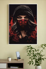 Mysterious Girl Poster | Art Posters
