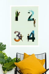 1234 Poster | Games Posters