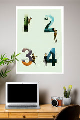 1234 Poster | Games Posters