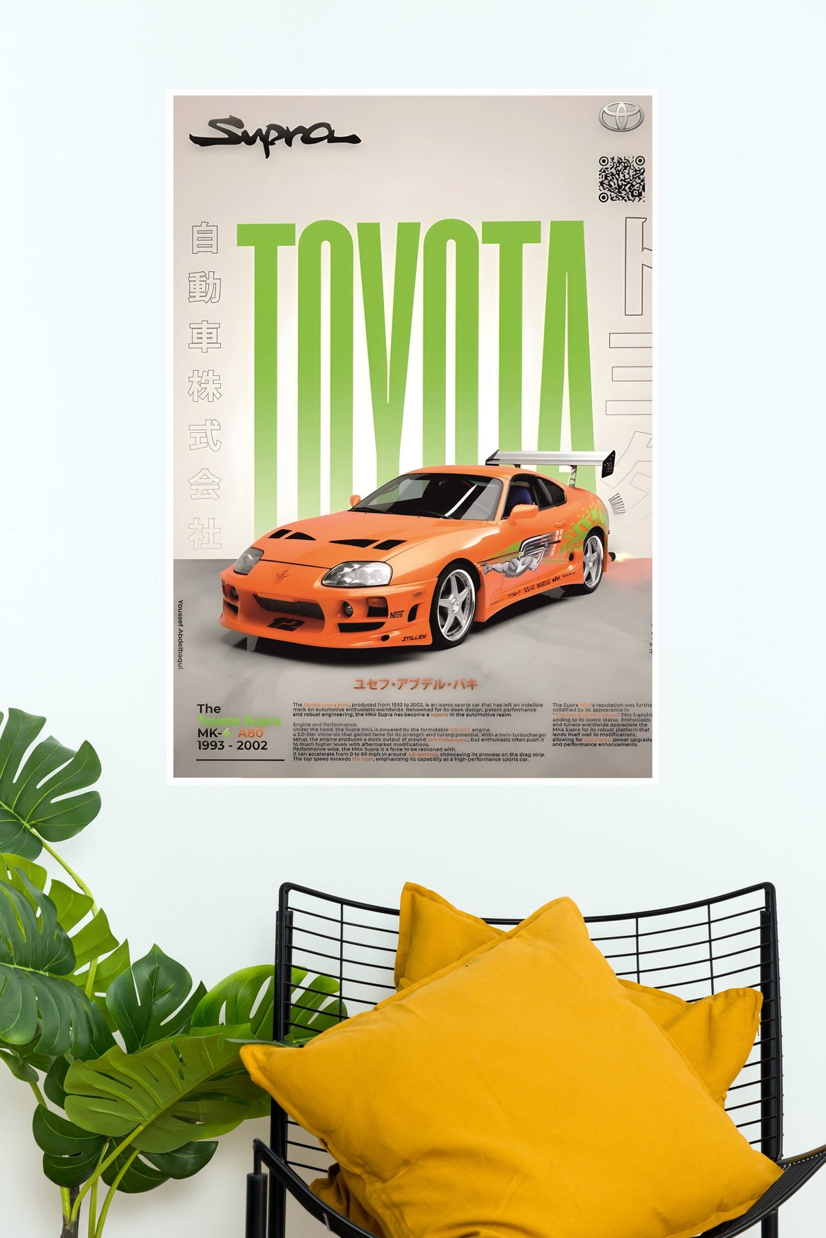 1994 Toyota Supra Poster | Cars Posters