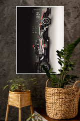 2024 Scuderia Ferrari SF24 Poster | Formula 1 Posters