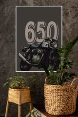 650 Poster | Bike Posters