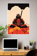 Armor of Dusk Poster | Samurai Warrior Poster