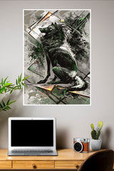 Artworkof Confident wolf Poster | Animal Posters