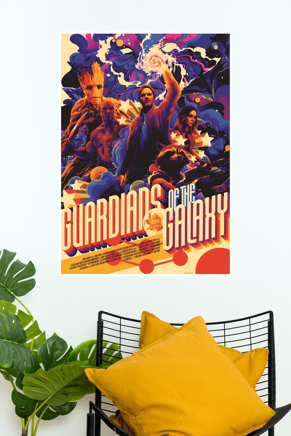 A super powered pilot in a red and blue suit Poster | Marvel Posters