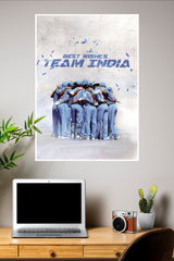 BEST WISHES TEAM INDIA Poster | Cricketers Posters