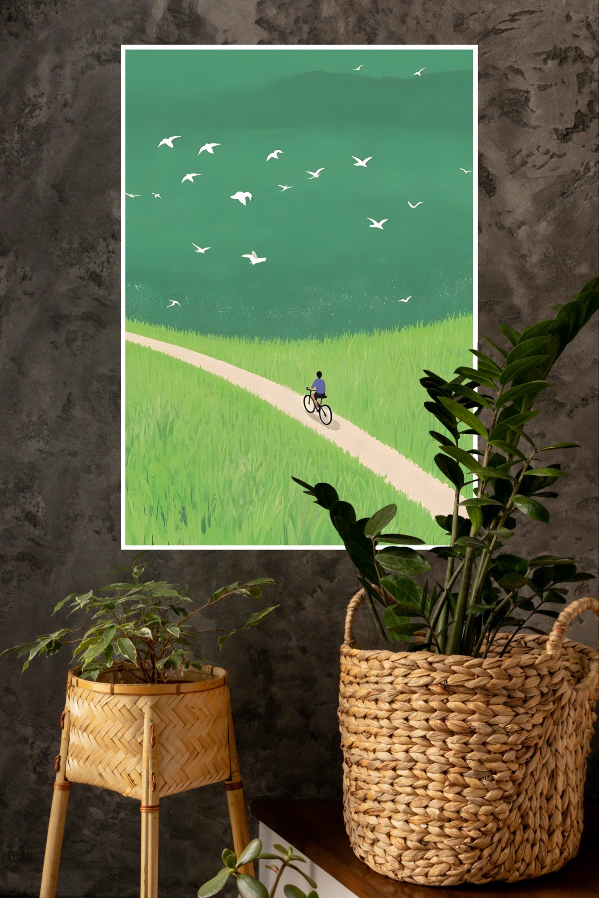 Blossoming Path Poster | The Green World Poster