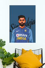 Blue Blaze Poster | Cricketers Posters