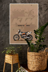 Bornto Roar Poster | Bike Posters
