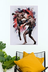 Boxing Fight Art Poster | Boxing Posters