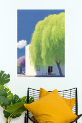 Calm Horizon Poster | The Green World Poster