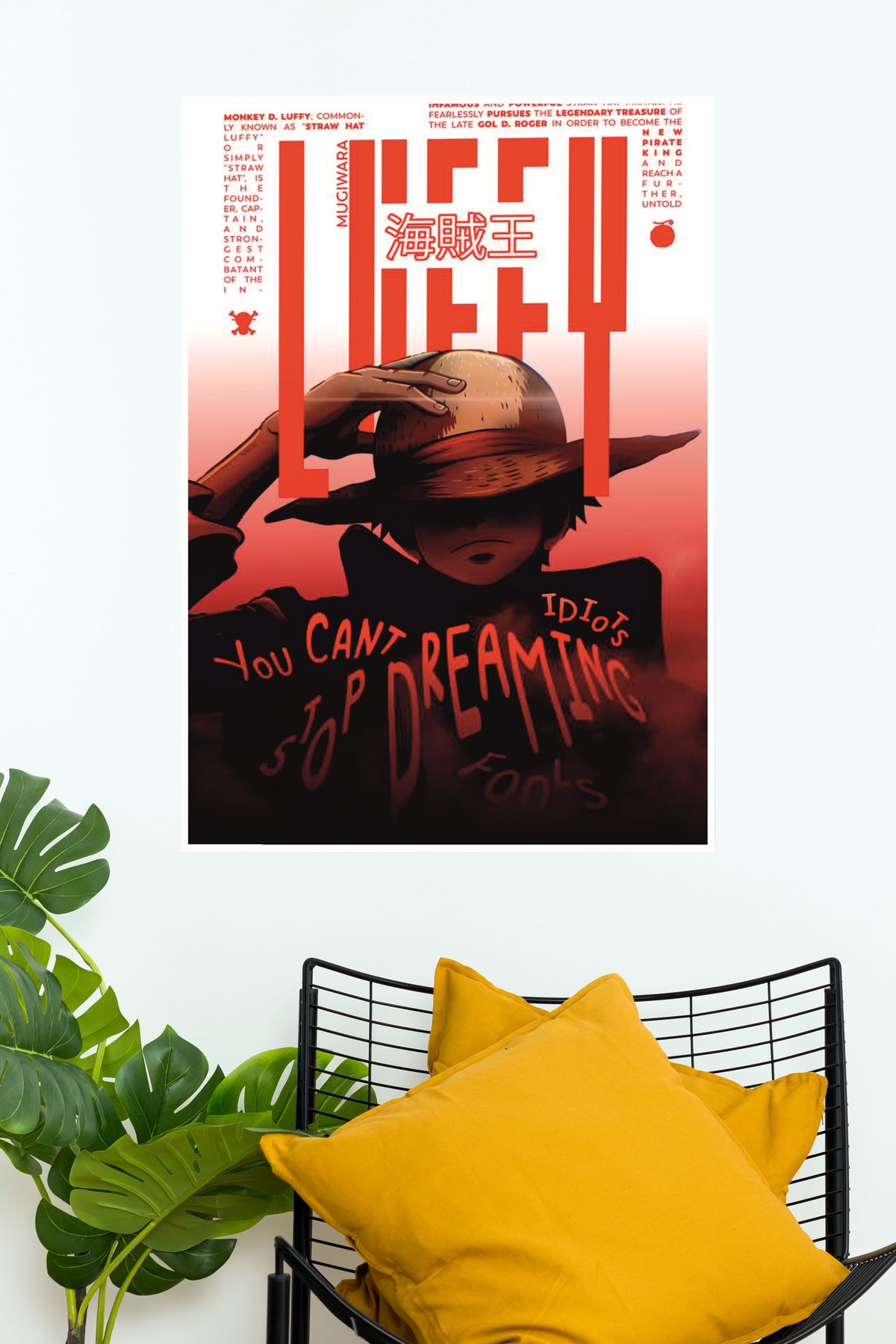 Captain Luffy Poster | Anime Posters