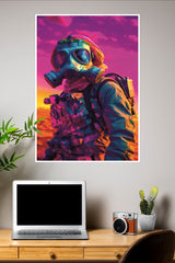 Chromatic Guardian Poster | Art Posters