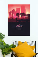 City Buildings Minimalist 4K Poster | Games Posters