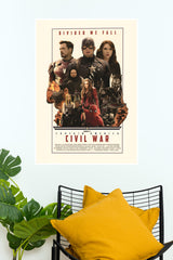 Civil War Poster | Marvel Posters