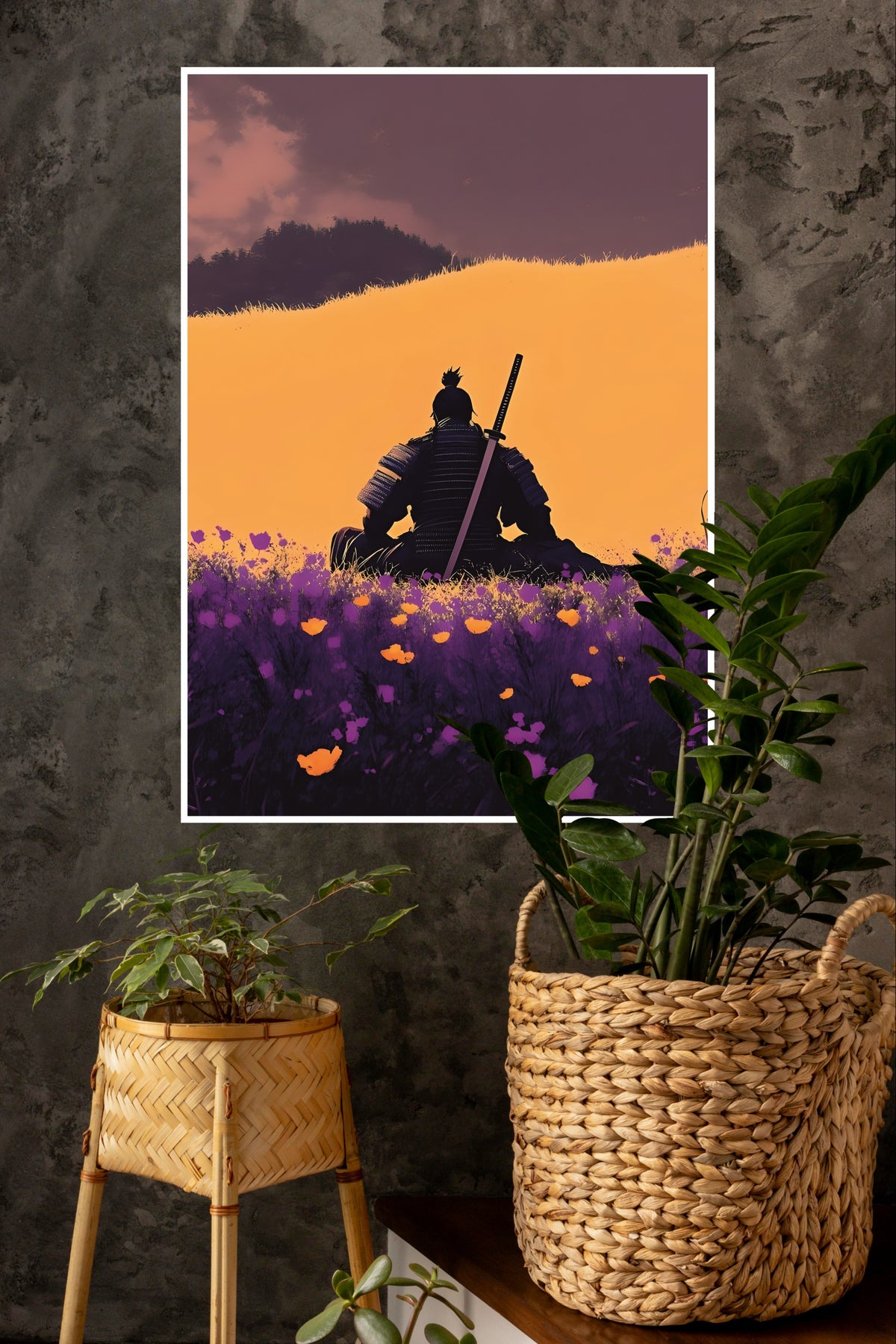 Code of the Fallen Poster | Samurai Warrior Poster