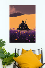 Code of the Fallen Poster | Samurai Warrior Poster